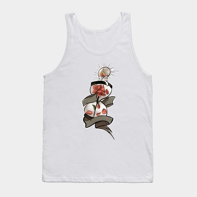 Time Petals - Vintage Tank Top by Ale Coelho